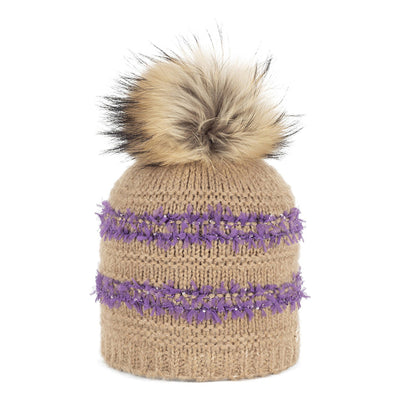Granadilla Bang Fur Hat